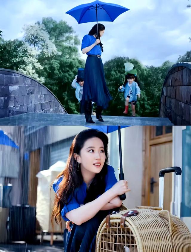 刘亦菲性感代言