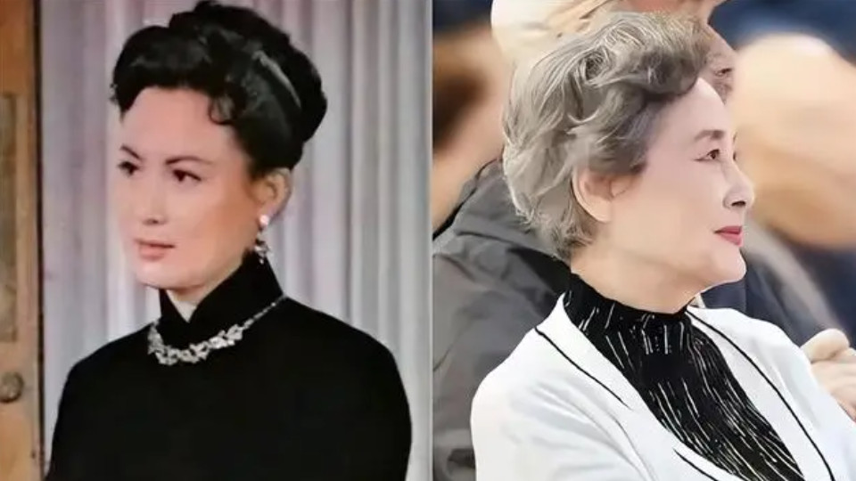 宋春丽和向梅的老年状态也太美好了吧！穿搭素雅、发不过肩，美的从容又优雅