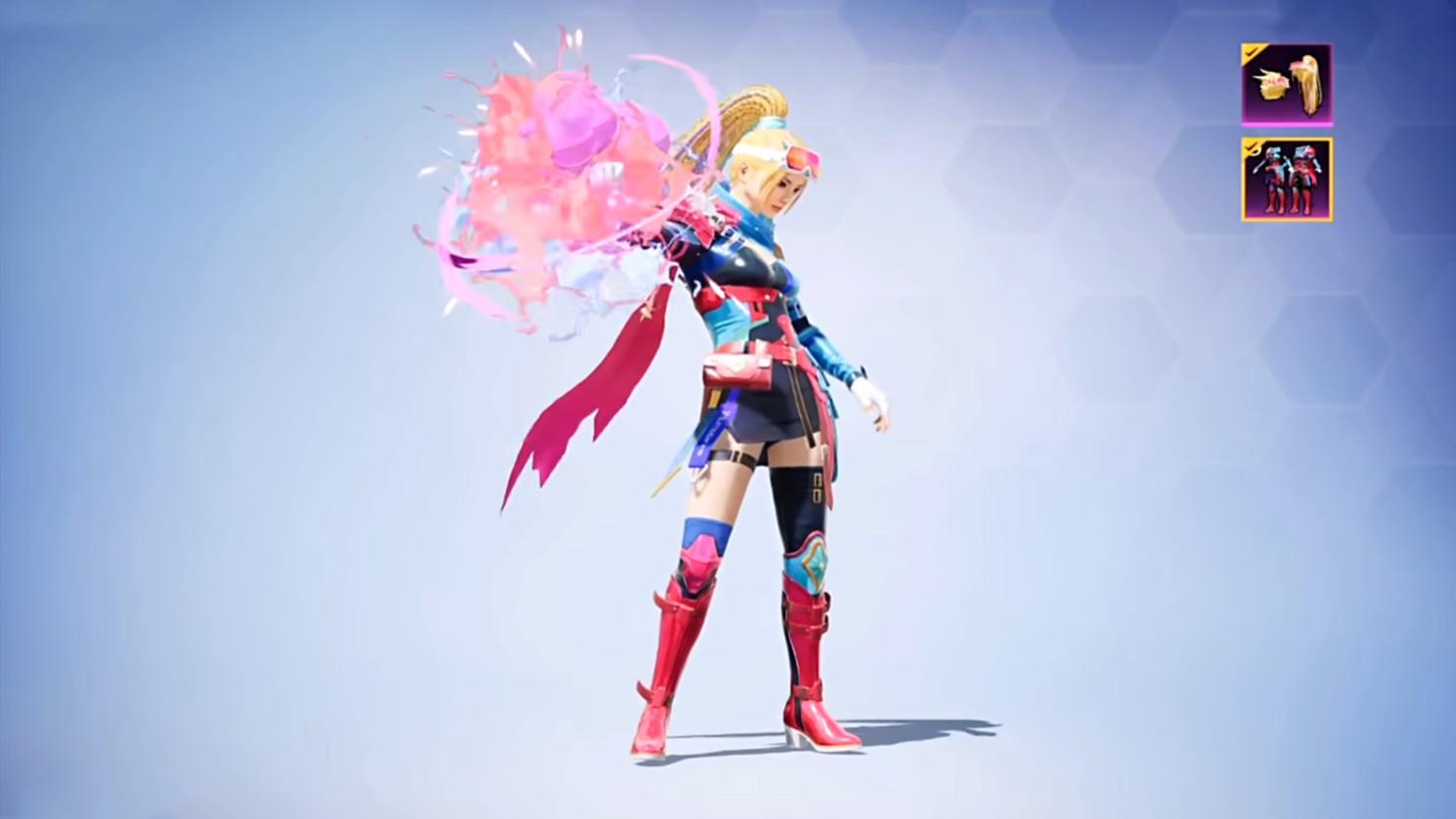 “吃鸡”新军需“彩妆战姬”，ScarL升级枪，飞行器总算换造型了