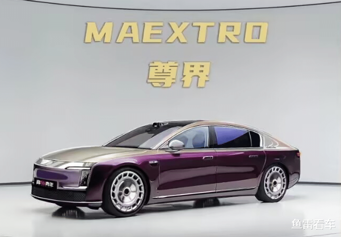 华为首款百万级车型，尊界S800发布首张官宣海报，造型基本定格