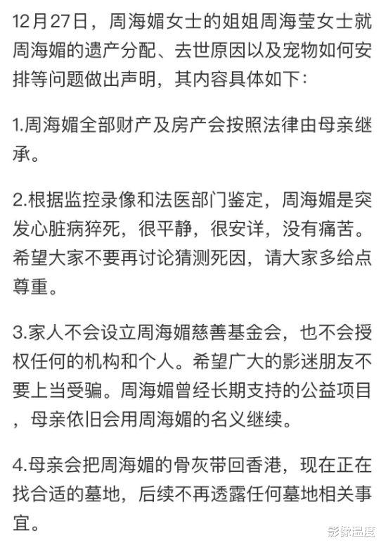 周海媚安葬北京:墓地环境好价格高,与赵丽蓉、陈晓旭、侯耀文是邻居