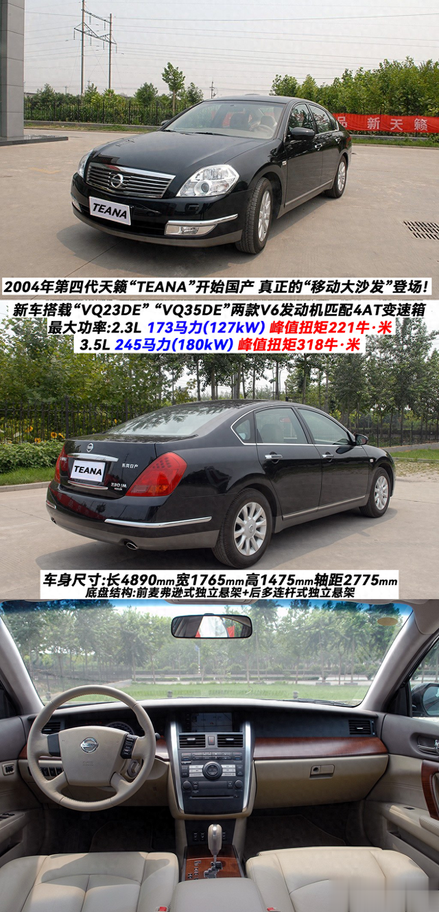 东风日产-天籁TEANA/ALTIMA发展史
