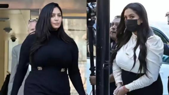 科比离世4年后，42岁娇妻变韵味十足，烈焰红唇配大波浪超惊艳