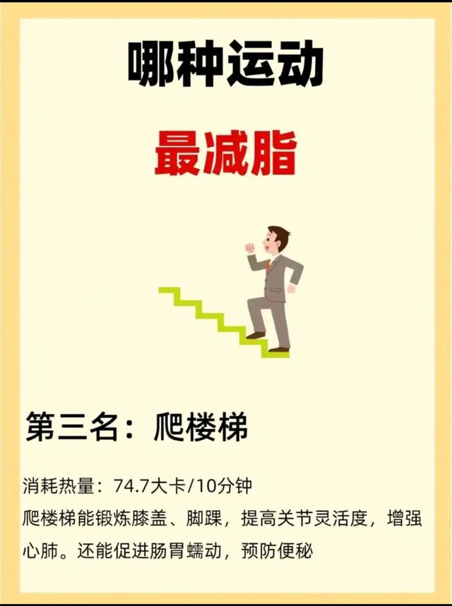 哪种运动最减脂？