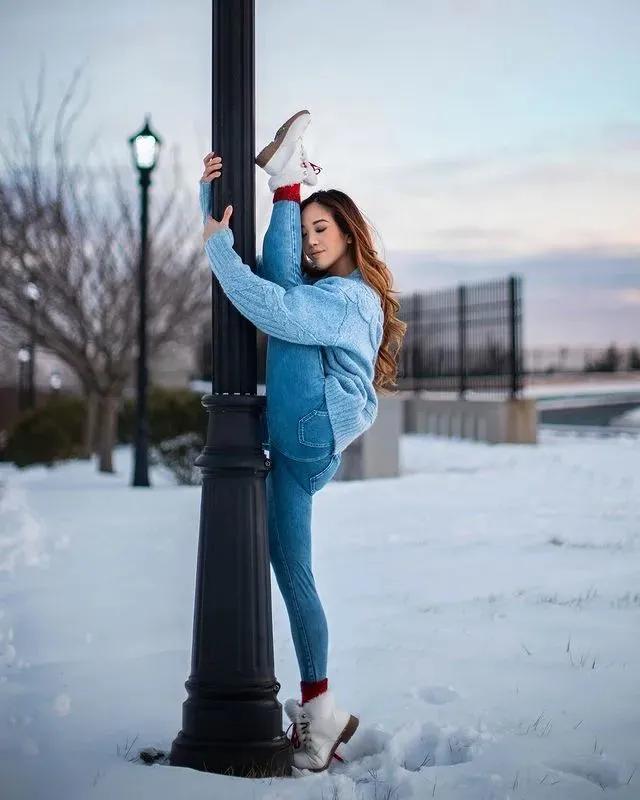 唯美的户外瑜伽打卡照,这才是户外瑜伽的正确打开方式!