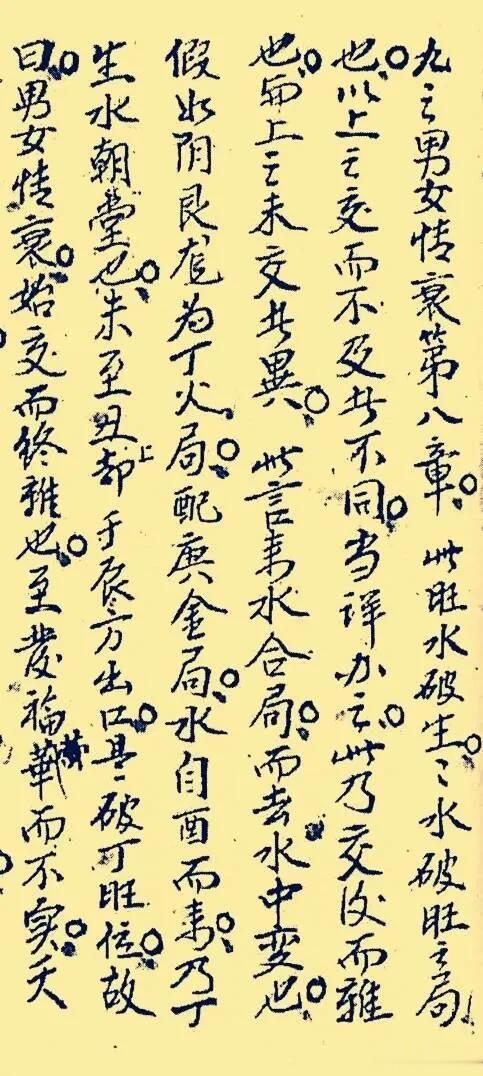地理古籍抄本《地理真诀》