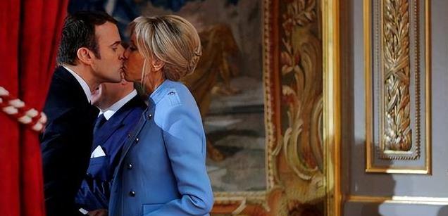 马克龙娶大24岁妻子：不仅是精神恋爱！生理性冲动都写在细节里