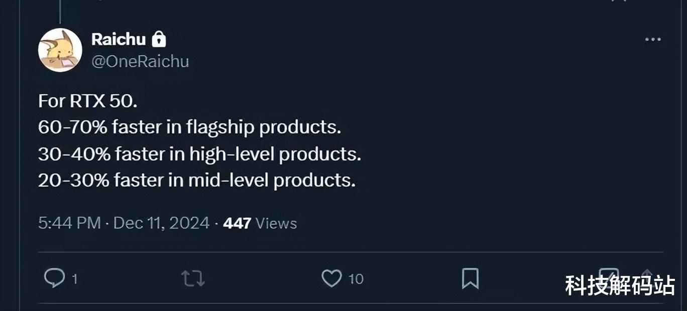 英伟达RTX50系列显卡曝光:旗舰款5090性能飙升70%,刷新极限!