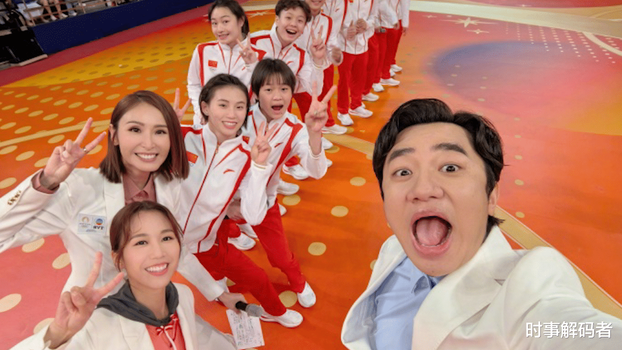 全红婵与王祖蓝“童心大发”,两人相见竟如老友重逢!