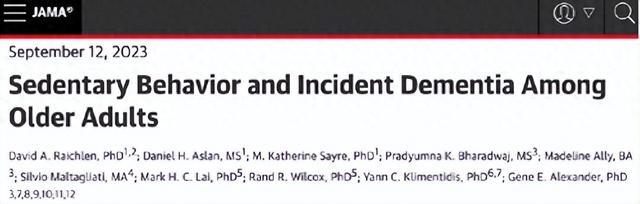 久坐竟会提高痴呆风险?绿瘦:运动可大幅缓解久坐的危害