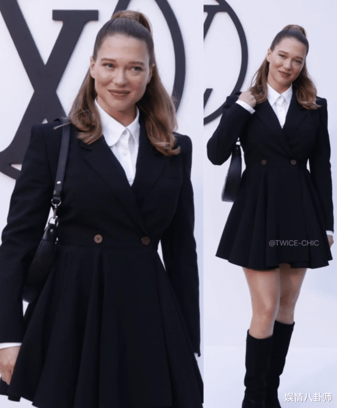 LV2025早春大秀,中法美澳女星对比,刘亦菲大背头加碎花短裙却赢麻了