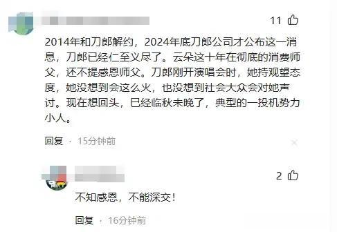 云朵泪洒演唱会现场,现场喊话刀郎并下跪道歉,刀郎:五味杂陈。