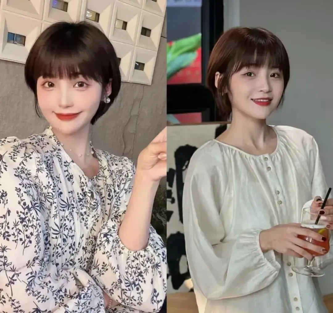 “齐耳发”今年最流行，满街的女人都爱，三四十岁剪这款发型都美
