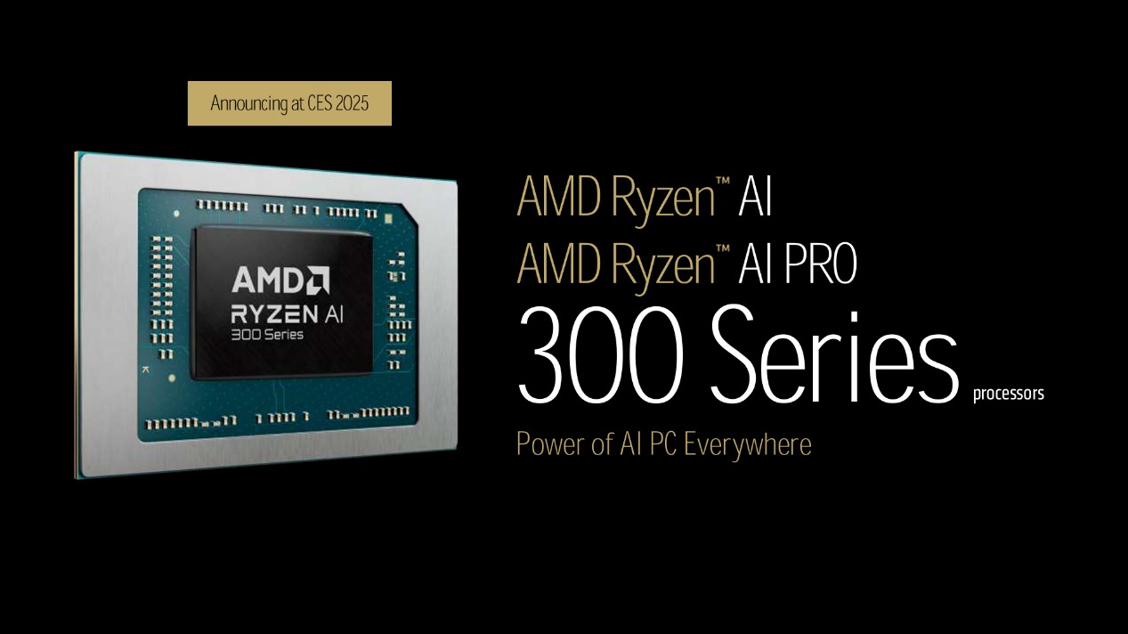 AMD CES 2025万象更新!新品一波接一波,AI继续霸屏!
