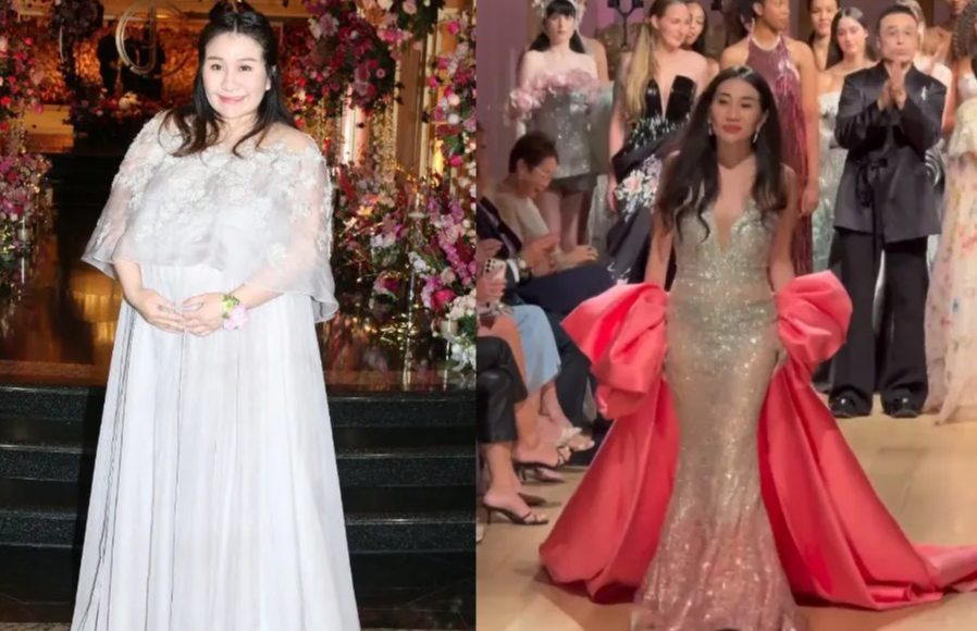 何超盈在纽约时装周大放异彩,背后的努力你无法想象!