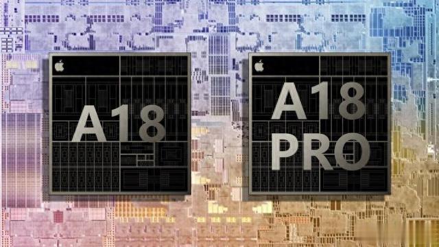 A18和A18 Pro首次從正面和背面進行比較 因采用6核GPU 配置有所不同