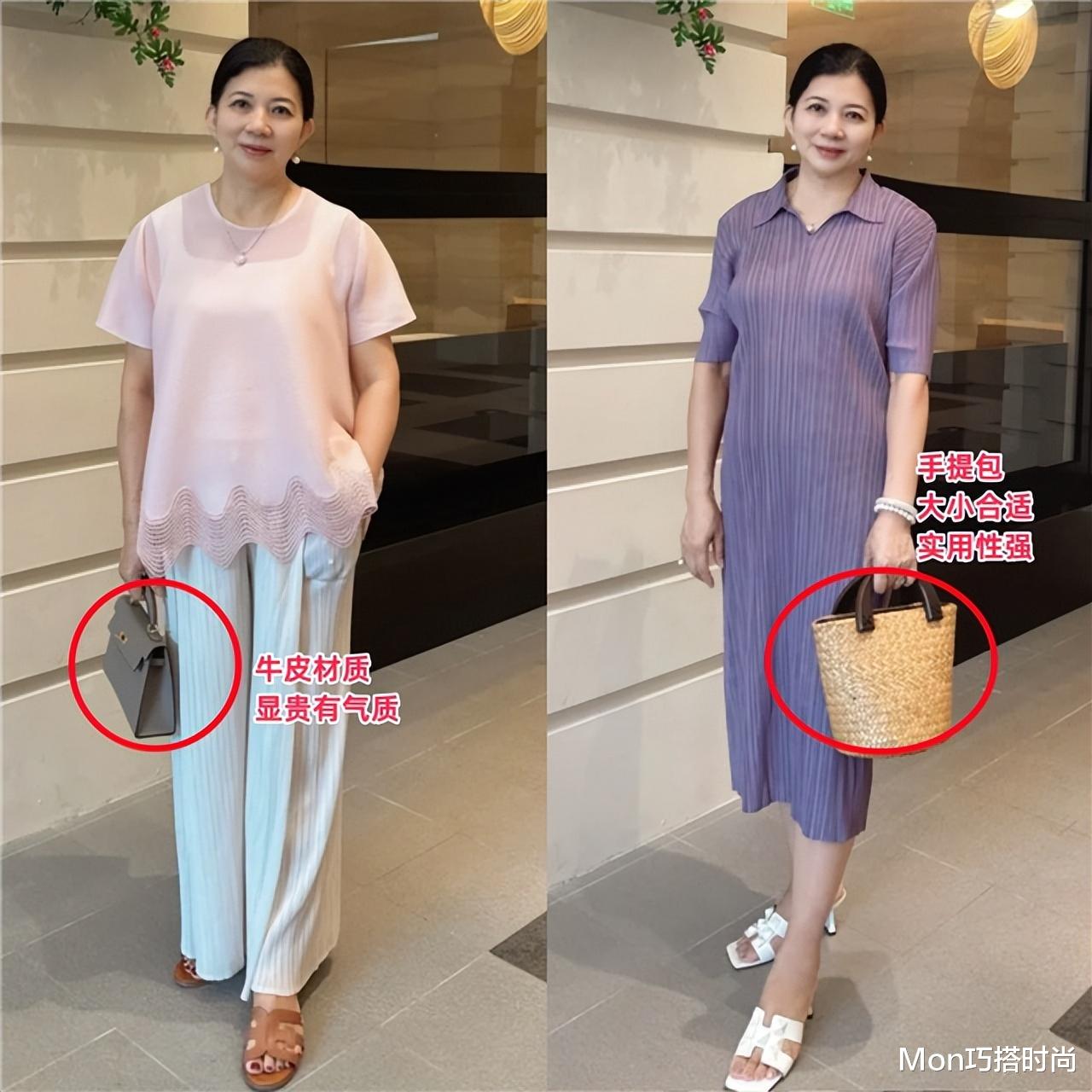 被这位120斤妈妈惊艳到了!发不烫卷,首饰不戴金,美得优雅高级