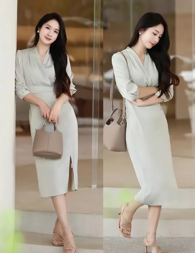 成熟女人的夏季通勤穿搭示范！优雅端庄大气，越看越显气质