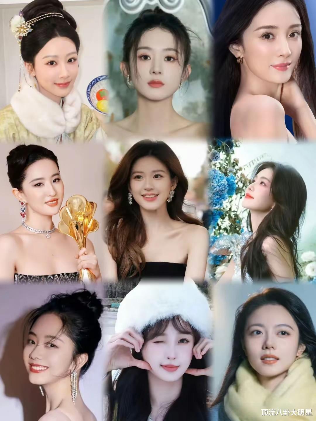 现阶段10位当红女星扛剧能力排名：赵丽颖第2、白鹿第6、第一封神