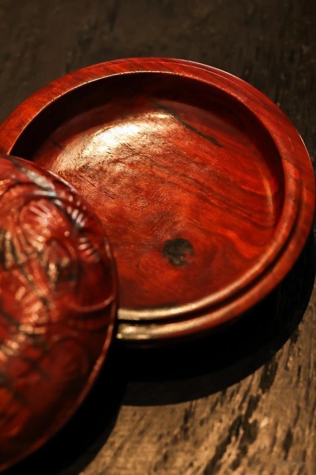 小叶紫檀|银杏藏盒