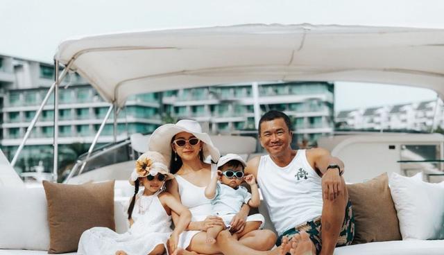 香港女星13岁混血儿子成小帅哥,五官深邃冲击力强,酷似帅气老爸