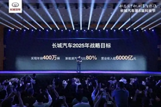 长城 2025 年将要发布的 9 款新车