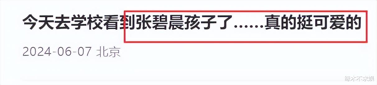 张碧晨女儿学校被偶遇，5岁华迎辰就读国际学校，酷似爸爸华晨宇