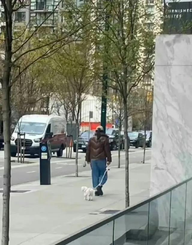 王祖贤在温哥华参加园游会,她披着长发,戴着眼镜,她过的很好!