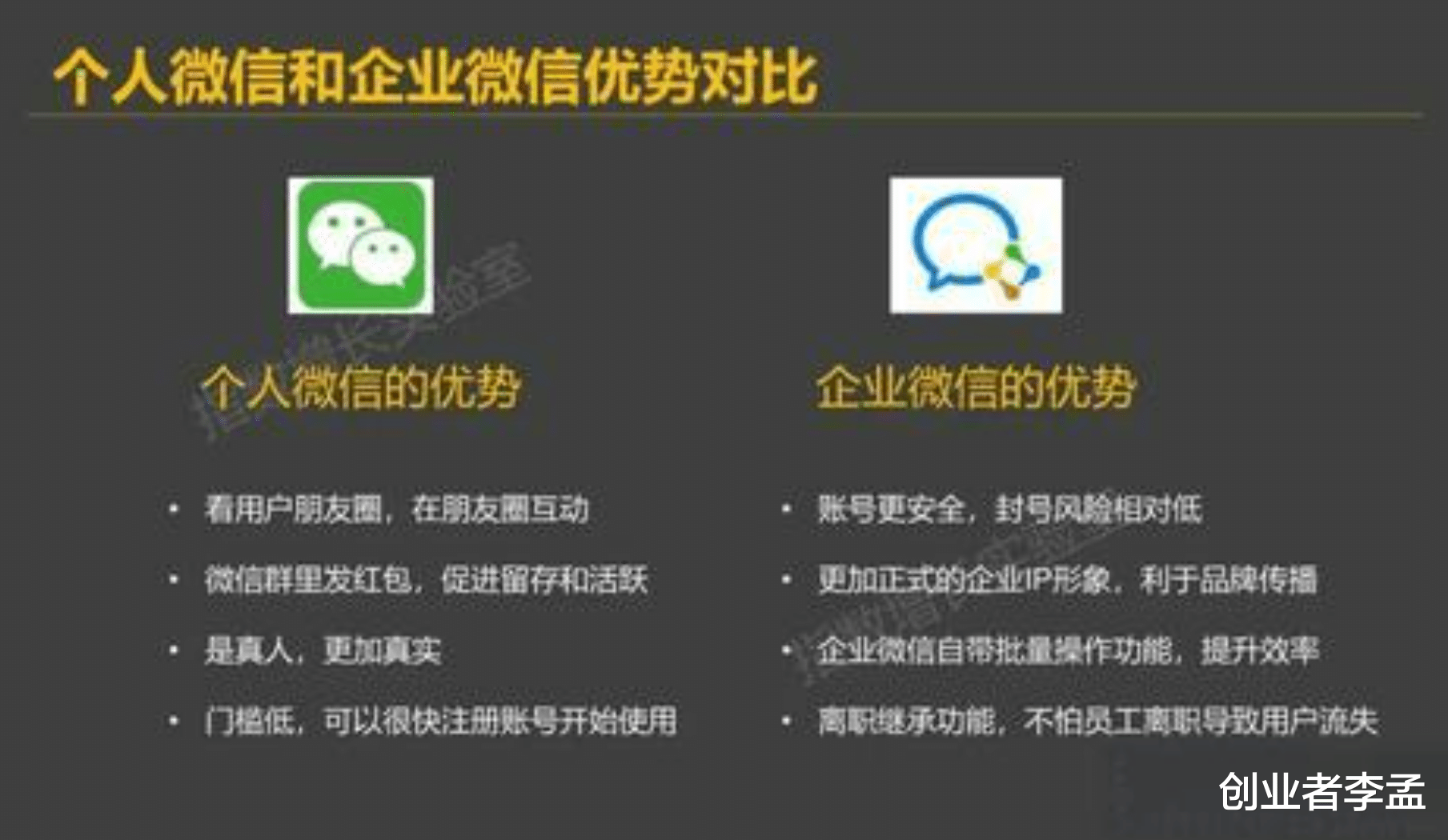 企業(yè)微信和微信的區(qū)別？企業(yè)用企業(yè)微信有啥優(yōu)勢？