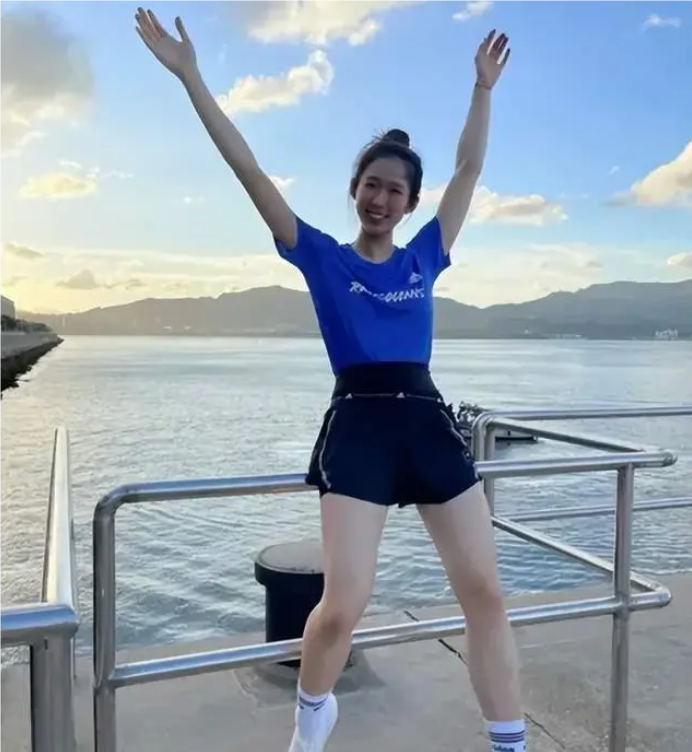 霍启山新恋情曝光,女方为奥运冠军江旻憓,神似林志玲,豪门恋曲再续?