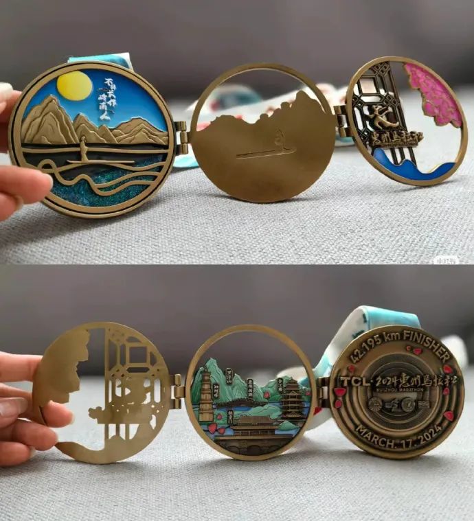 今年最惊艳的6款马拉松奖牌,你最爱哪块?