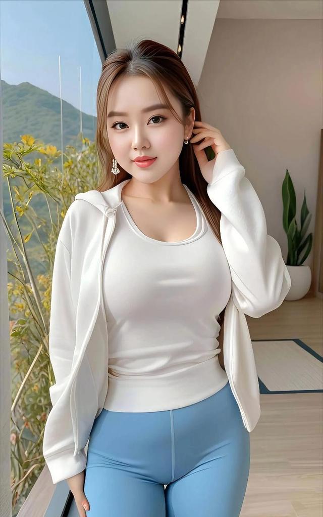 包上恩:赤脚美腿写真,绽放 00 后的清纯甜美