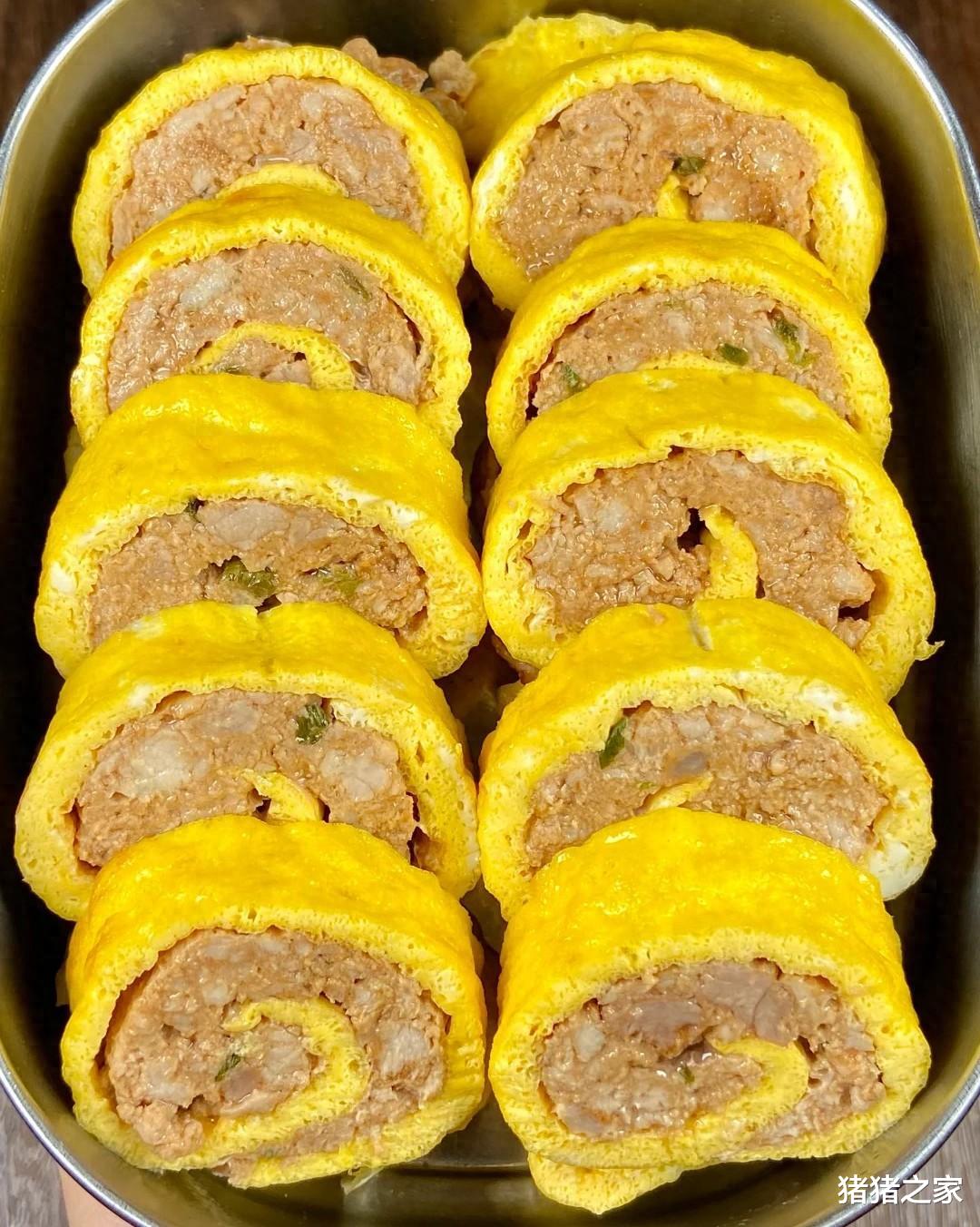 它和鸡蛋是黄金搭档，卷一卷比大鱼大肉好吃，孩子常吃个子长得快