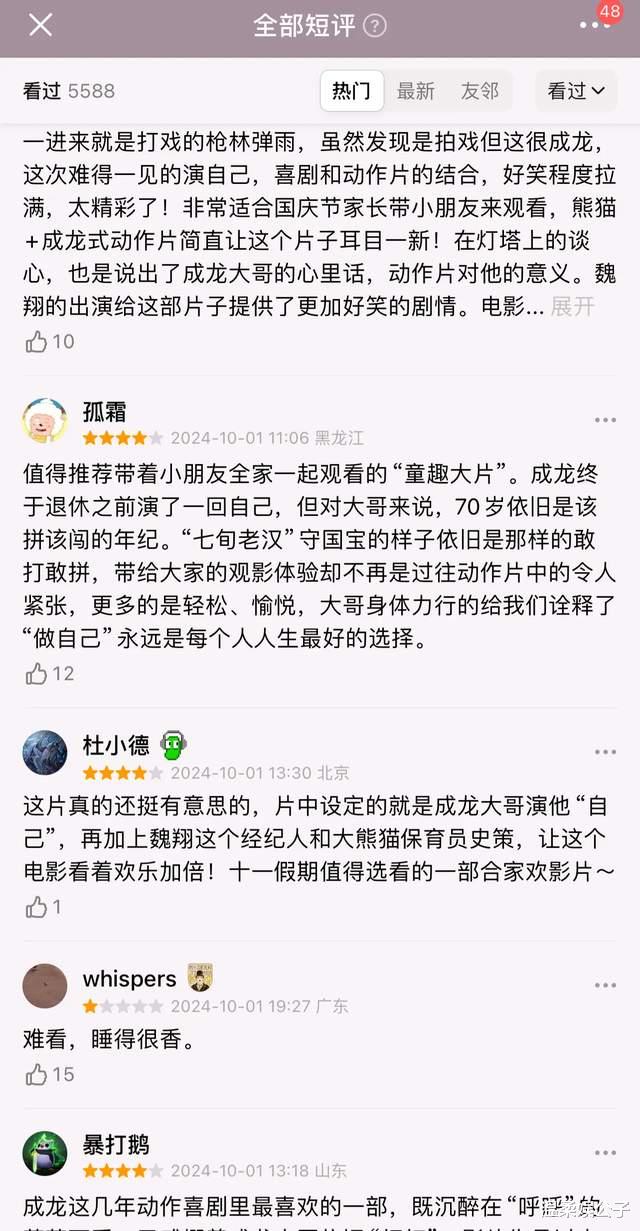 闷声发大财,成龙新片票房悄悄破亿!成本超2亿,但稳赚不赔