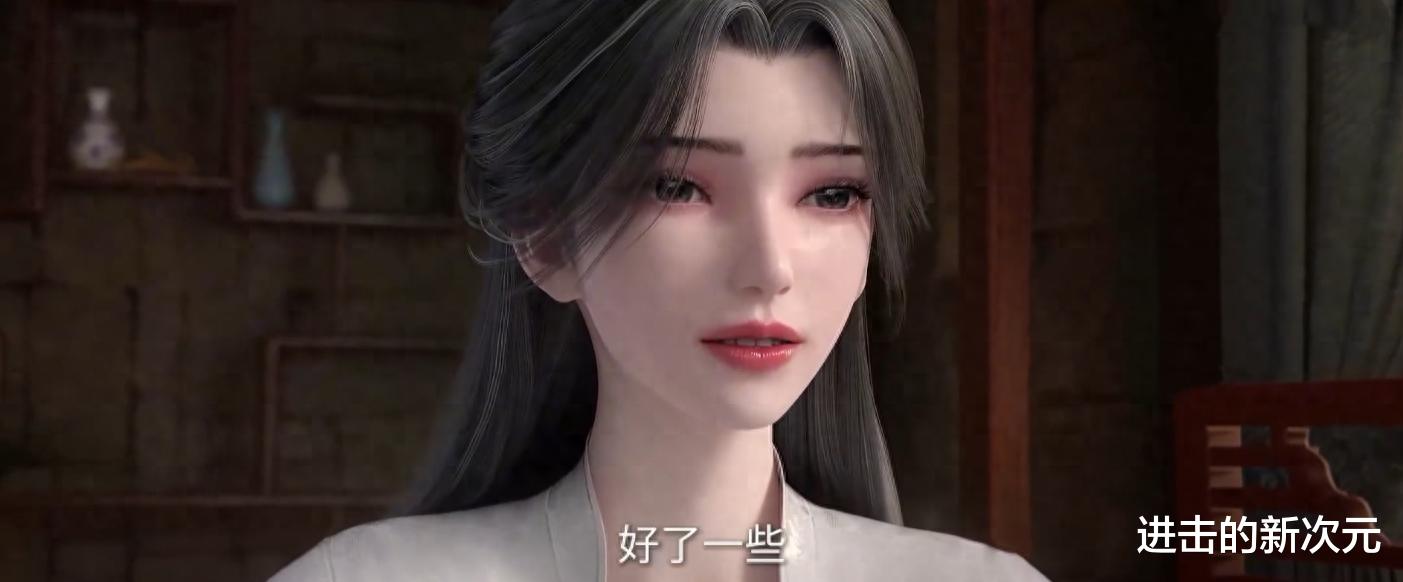 李慕婉老年造型美翻,白睡衣仙气飘飘,银发优雅,死气缠身惹人怜