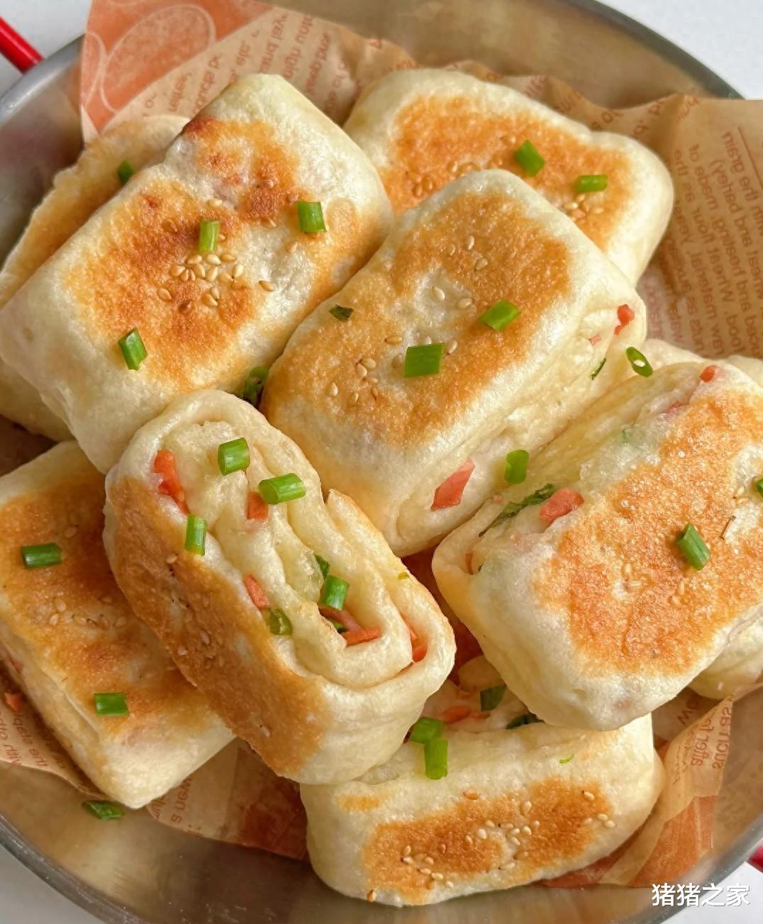 早餐不知道吃啥?快来看看这个小饼,香酥柔软,好吃做法也不难