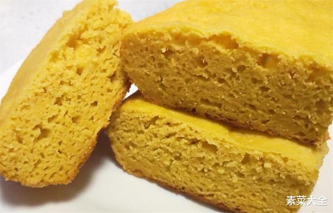 玉米面开水一烫，倒进电饭锅，不用二次醒发，香甜松软，一次成功