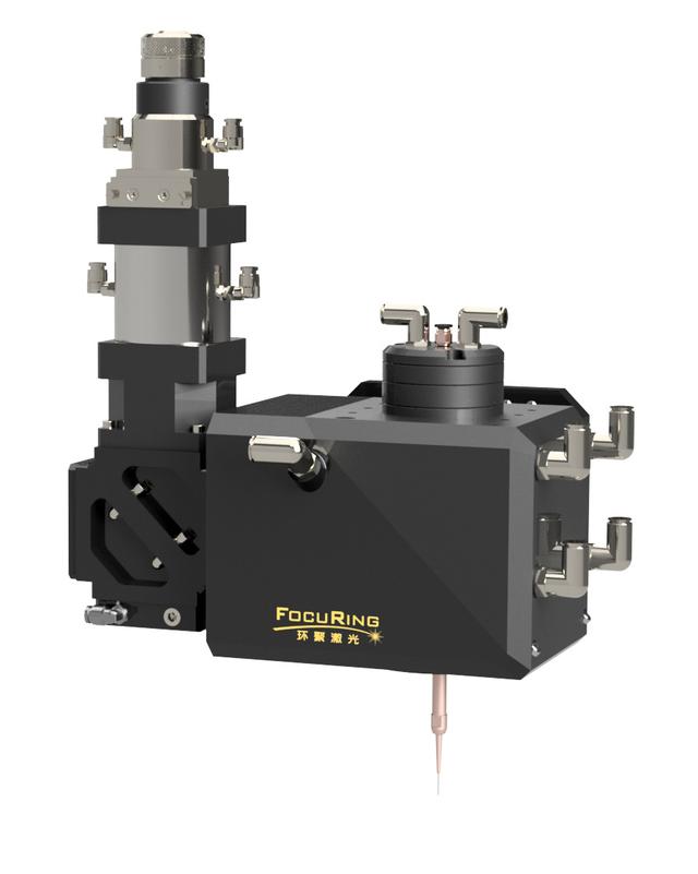 DED金属3D打印光内送丝技术,环聚激光多功能丝粉同送激光熔覆头