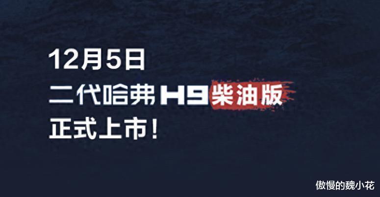 柴油版“哈弗H9”即将开售，配2.4T柴油机+9AT，普拉多麻烦了