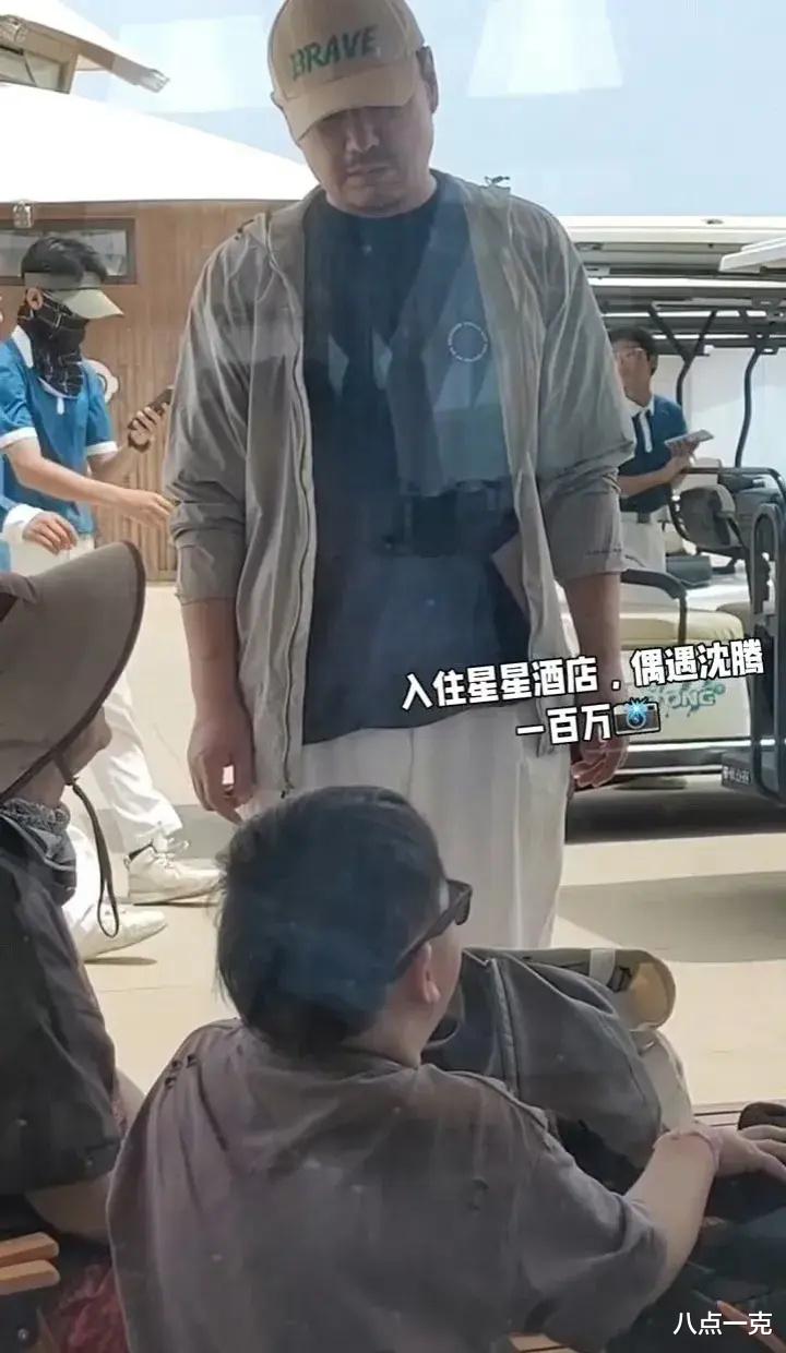 沈腾一家三口外出度假,王琦身材发福被嘲像保姆,网友:心疼马丽