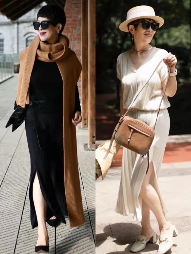 60岁俞小凡告诉你:女人上了年纪,衣要松、发要短,美得优雅端庄