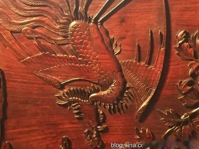 李翰祥旧藏黄花梨凤纹顶箱柜