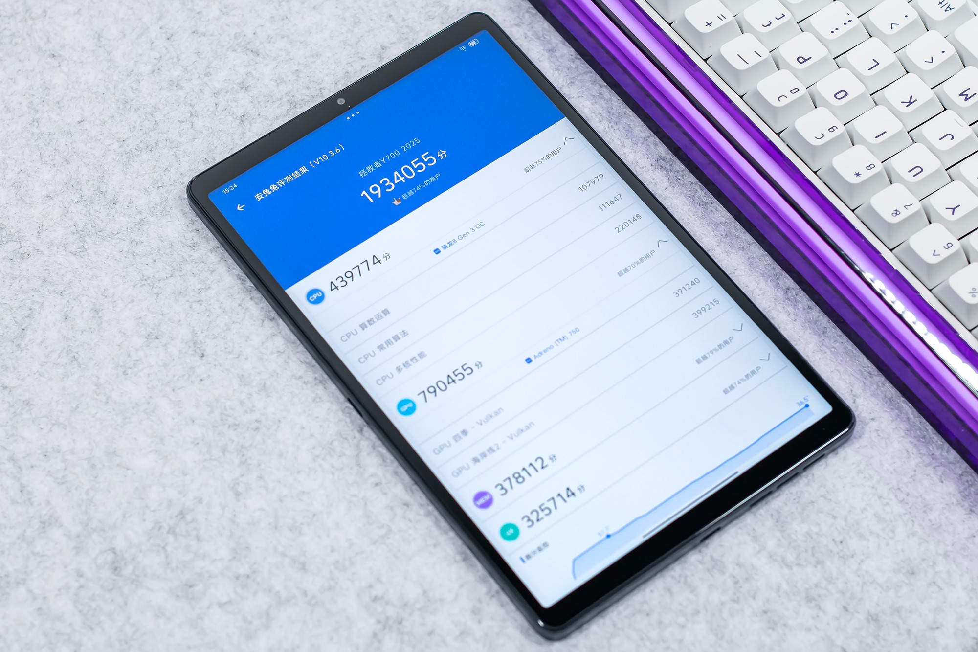 联想拯救者Y700 2025平板电脑评测:8Gen3强芯加持的性能小钢炮
