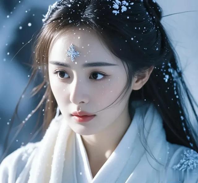 杨幂雪祭司神女妆造型,太惊喜了。