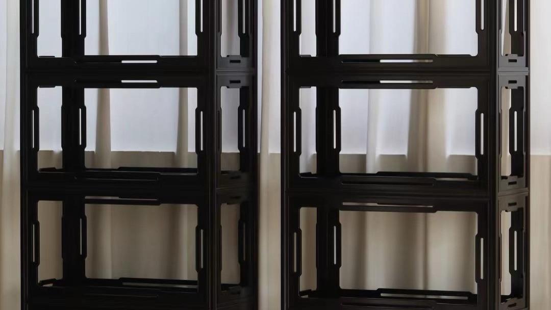 空灵舒朗，明式家具，紫光檀架格