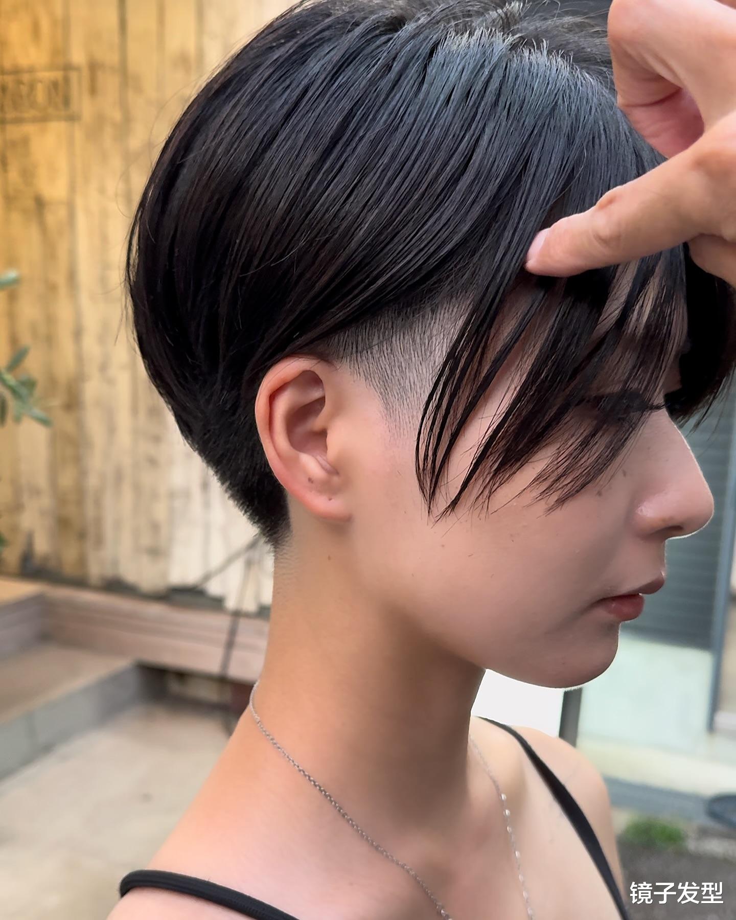 推边不连接短发，个性时尚美美哒，你心动了吗