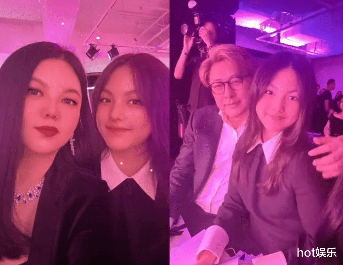 李湘一家三口英国看展,王岳伦逆生长,王诗龄一身行头超4万