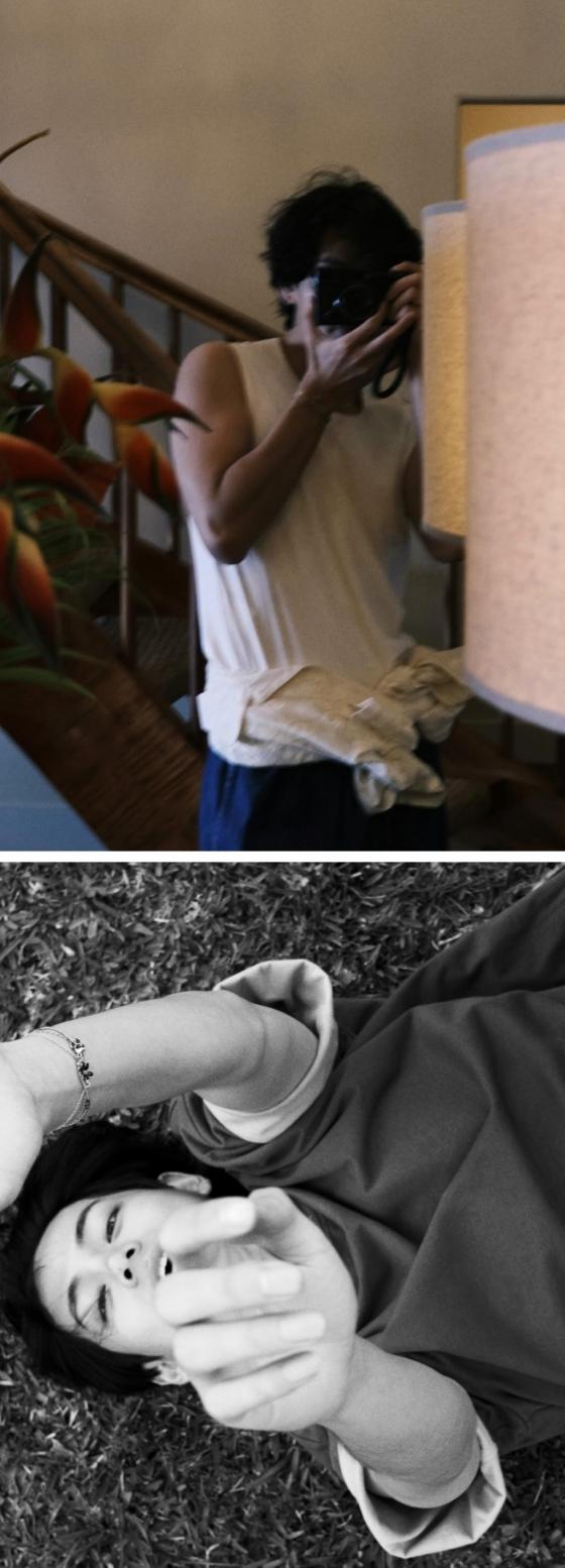 韩国知名男星,晒出日常生活照,眼神充满魅力,健美身材吸睛