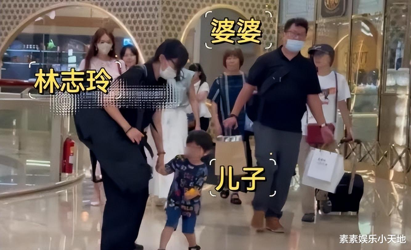 林志玲的日本婆婆露面：帮助照顾2岁孙儿，做奶奶又当保姆