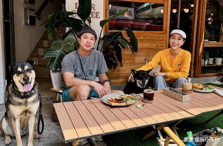 35岁黄心颖怀孕明显,结婚一年迫切想生娃,和50岁老公很恩爱